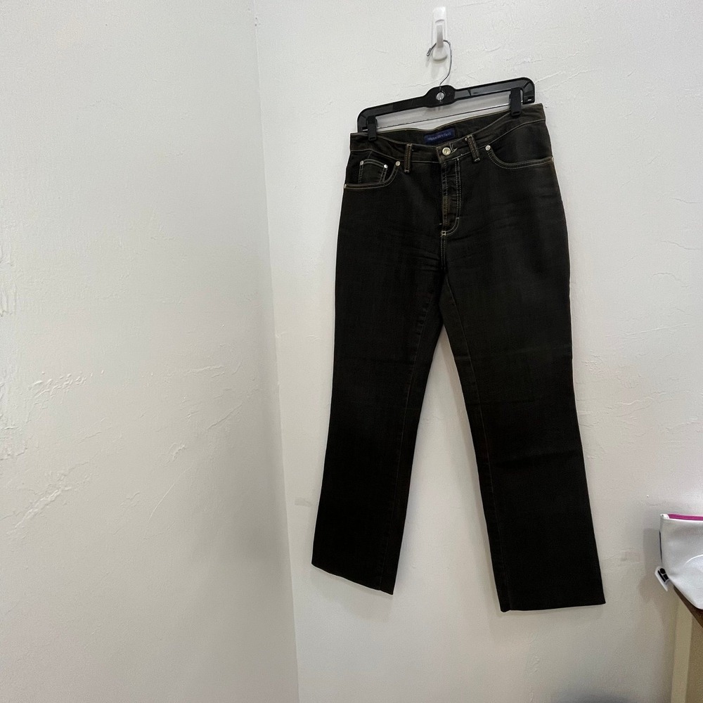 Trussardi Jeans Denim High Rise Waist 33" women made in Italy‎